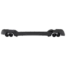 Diffusore paraurti posteriore con Terminali di scarico per BMW Serie 3 G20 G28 berlina G21 Touring (2018-06.2022) nero