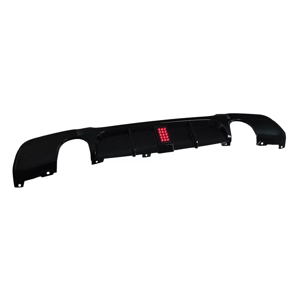 Diffusore paraurti posteriore con LED per BMW Serie 3 E90 E91 (2004-2012)