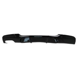 Diffusore paraurti posteriore sinistro Doppia uscita per BMW Serie 3 E90 E91 (2004-2012) M design Nero lucido