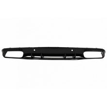 Diffusore paraurti posteriore per Mercedes-Benz Classe C C205 Coupe 14-21 A design 63 stile con nero Terminali