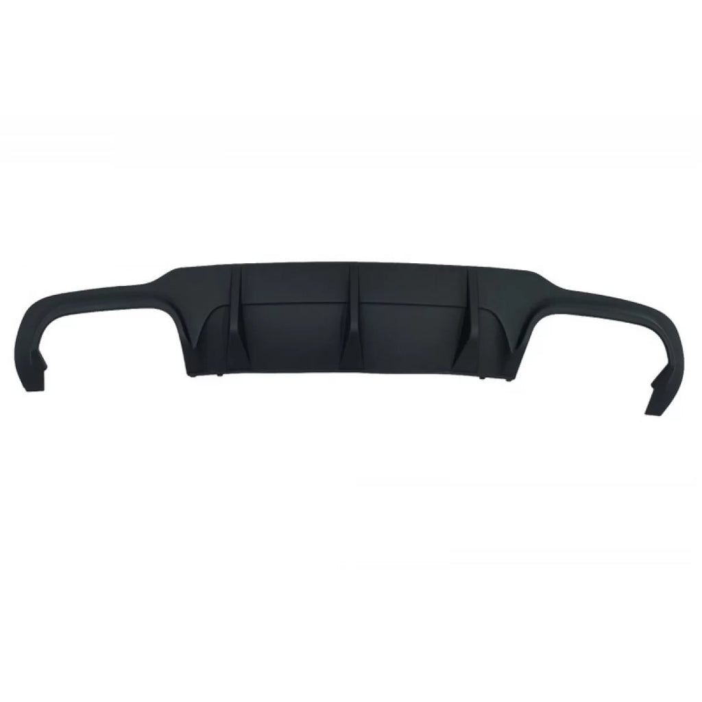 Diffusore paraurti posteriore per Mercedes-Benz Classe C W204 11-14 restyling A design C63 stile con 2 doppio Exhausts