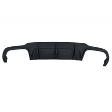 Diffusore paraurti posteriore per Mercedes-Benz Classe C W204 11-14 restyling A design C63 stile con 2 doppio Exhausts