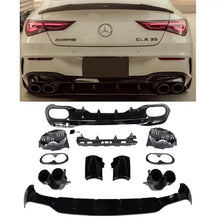 Diffusore paraurti posteriore per Mercedes-Benz CLA W118 C118 19+ A design stile per a design Sport Line versione