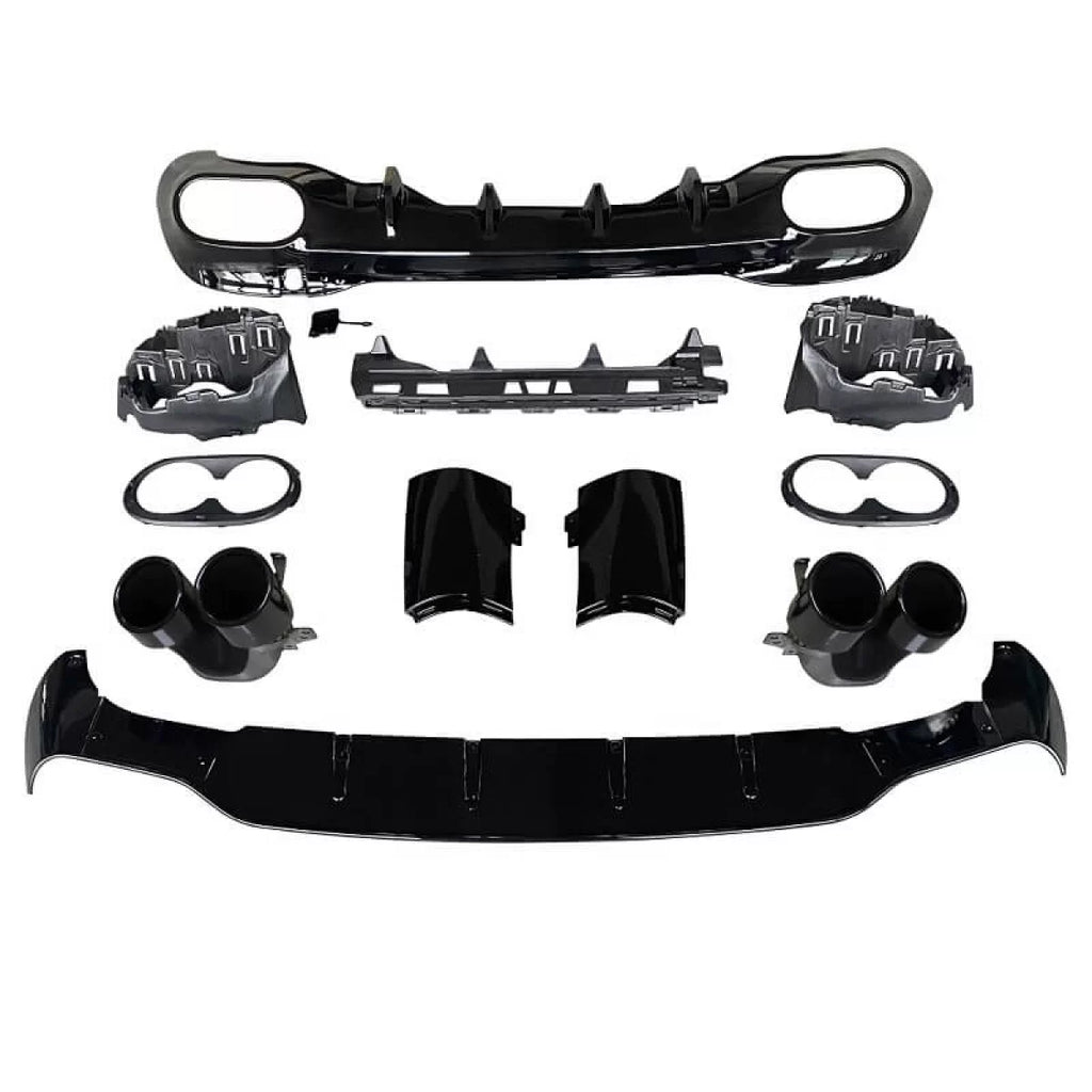 Diffusore paraurti posteriore per Mercedes-Benz CLA W118 C118 19+ A design stile per a design Sport Line versione