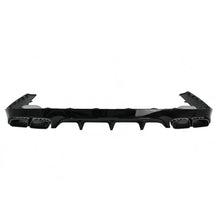 Diffusore paraurti posteriore per Mercedes-Benz Classe E C238 Coupe / A238 Cabrio 16-19 A design 63 stile con nero