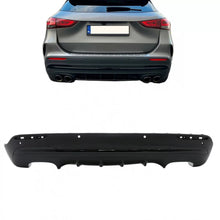 Carica l'immagine nel visualizzatore di Gallery, Diffusore paraurti posteriore per Mercedes-Benz GLA H247 2020+ GLA45 A design stile per a design Sport Line versione