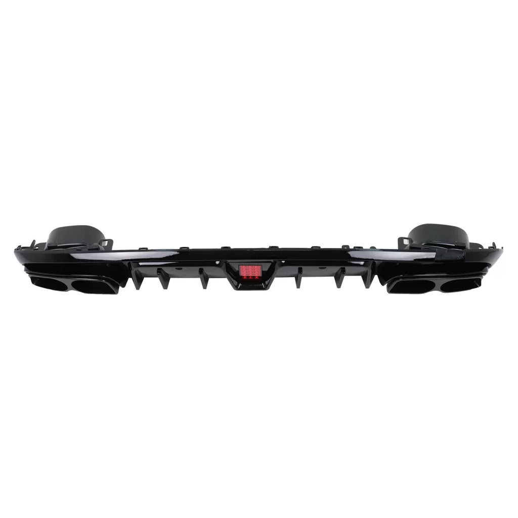 Diffusore paraurti posteriore per Mercedes Classe C W205 S205 (2014-2020) solo per Sport Line