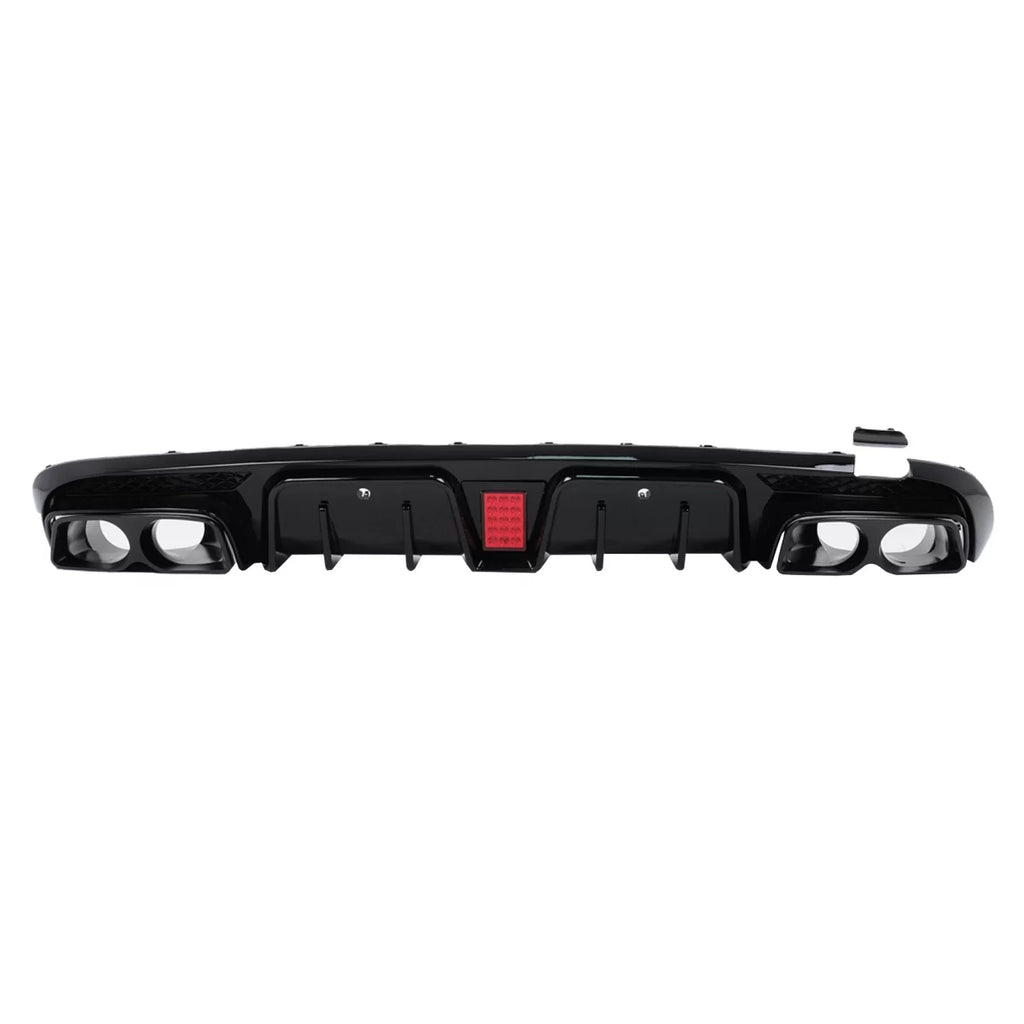 Diffusore paraurti posteriore per Mercedes Classe C W205 S205 (2014-2020) solo per Sport Line