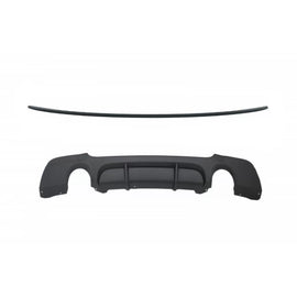 Diffusore paraurti posteriore con Spoiler baule per BMW Serie 3 E92 Coupe E93 Cabrio (2006-2014) M design