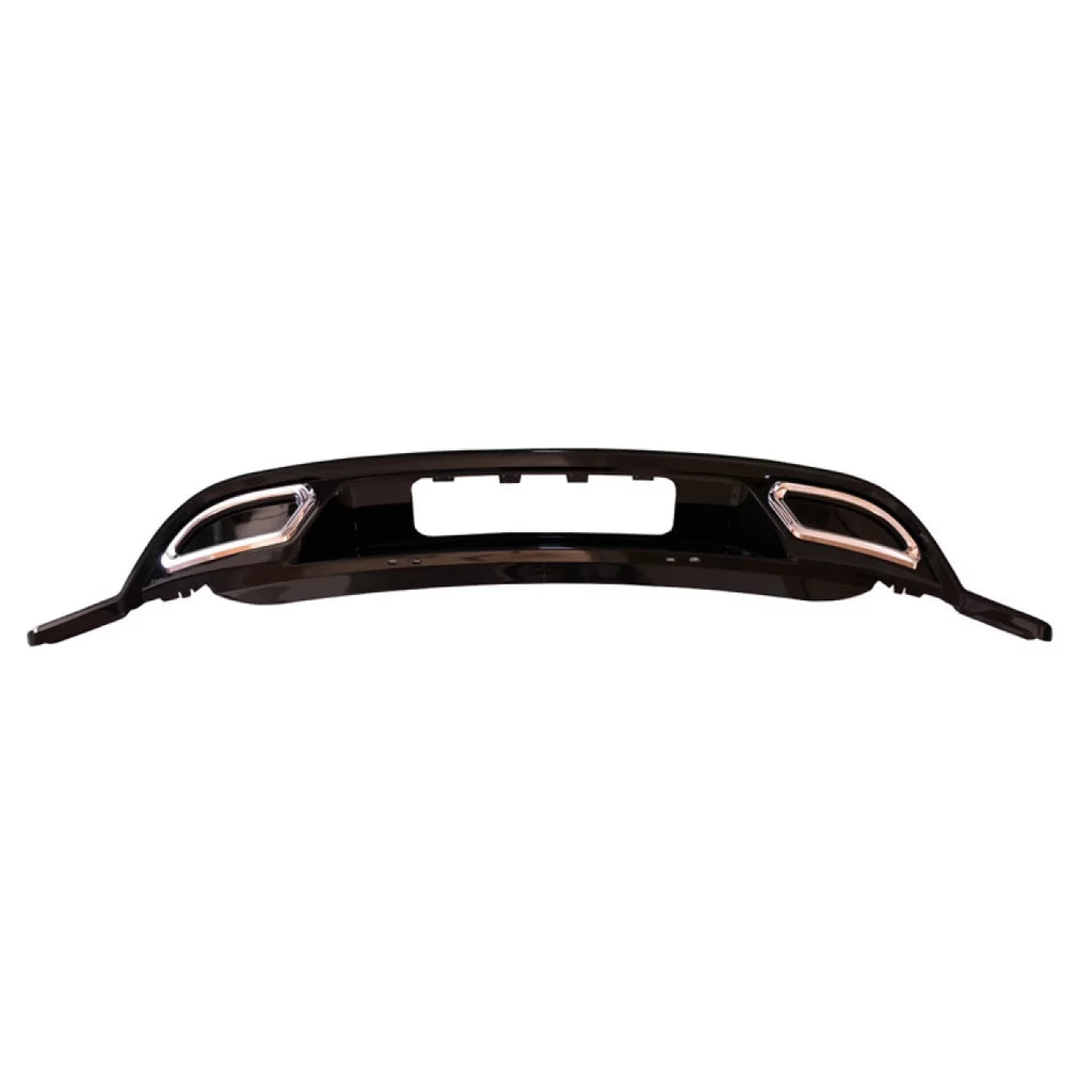 Diffusore paraurti posteriore per VW Golf VI (6) 08-12 Golf 7.5 R-Line stile in plastica ABS 1pc