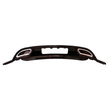 Diffusore paraurti posteriore per VW Golf VI (6) 08-12 Golf 7.5 R-Line stile in plastica ABS 1pc
