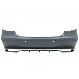 Paraurti posteriore con Terminali di scarico nero Edition e LED luce Bar fanali posteriori per Mercedes W212 Classe