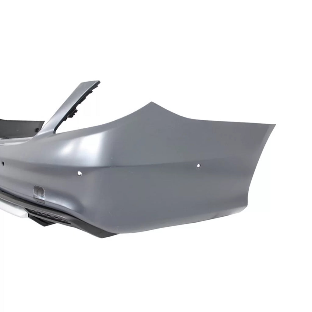 Paraurti posteriore con Terminali di scarico nero Edition per Mercedes W222 Classe S (2013 e successivi) S63 design