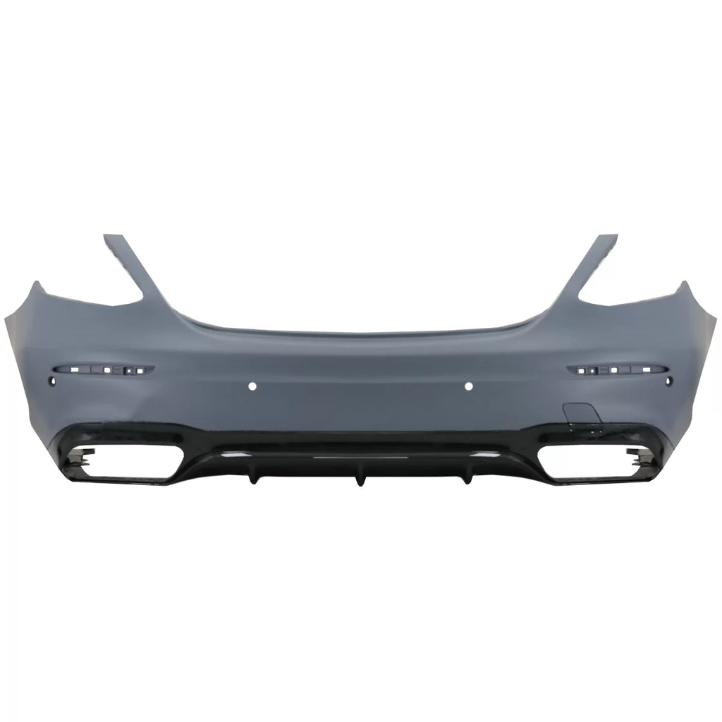 Paraurti posteriore con Terminali di scarico per Mercedes Classe E W213 (2016-2019) E63 design