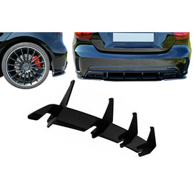 Paraurti posteriore estensione Splitter per diffusore per Mercedes Classe A W176 A45 hatchback (2015-2018)
