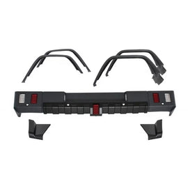 Paraurti posteriore con allargamenti parafanghi passaruota per Mercedes Classe G W463 (1989-2013) G63 G65 design