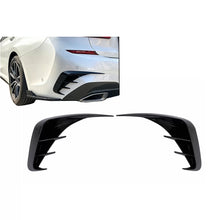 Paraurti posteriore appendici laterale alette Flics per BMW Serie 3 G20 G21 G28 M-Sport (2018 e successivi) Nero lucido