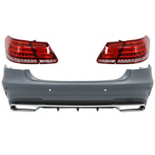 Paraurti posteriore con LED luce Bar fanali posteriori per Mercedes Classe E W212 (2009-2012) restyling E63 design
