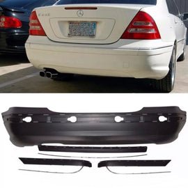 Paraurti posteriore per Mercedes-Benz Classe C W203 00-07 C32 A design stile