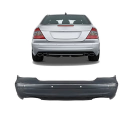 Paraurti posteriore per Mercedes-Benz Classe E W211 06-09 A design stile con PDC prodotto in Taiwan