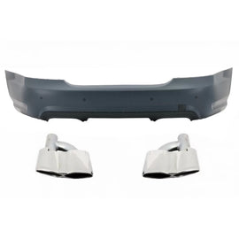 Paraurti posteriore per Mercedes W221 Classe S (2005-2011) con Terminali di scarico
