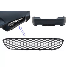 Paraurti posteriore centrale inferiore griglia per BMW Serie 5 E60 (2003-2010) M5 design