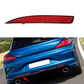 Paraurti posteriore riflettente sinistro per VW Scirocco 08-17 R20 1 pezzo