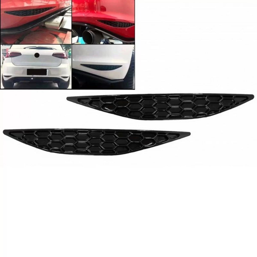 Paraurti posteriore Reflectives Delete kit per VW Golf VII (7) 13-17 GTI nido d’ape 2 pezzi