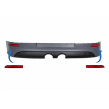 Paraurti posteriore Reflectives set per VW Golf V (5) 03-08 GTI R32 2 pezzi