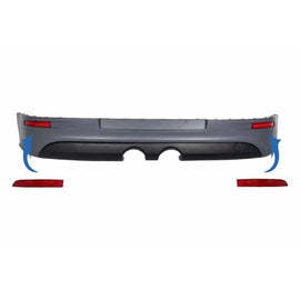 Paraurti posteriore Reflectives set per VW Golf V (5) 03-08 GTI R32 2 pezzi
