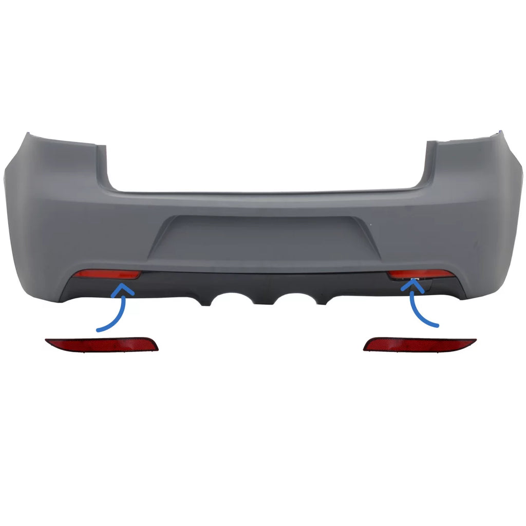 Paraurti posteriore catarifrangente per VW Golf 6 VI (2008-2013) R20
