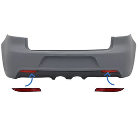 Paraurti posteriore catarifrangente per VW Golf 6 VI (2008-2013) R20