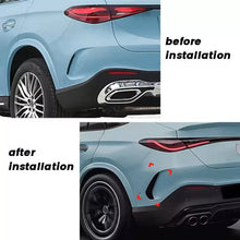 Paraurti posteriore laterale appendici / bocchette per Mercedes-Benz GLC C254 2023+ Coupe con A design Line paraurti