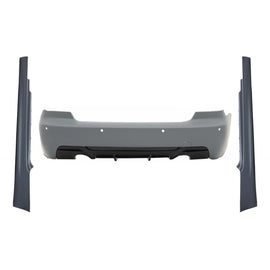 Paraurti posteriore con Minigonne per BMW Serie 3 E92/E93 Coupe Cabriolet (2006-2013) M-Performance M Sport design