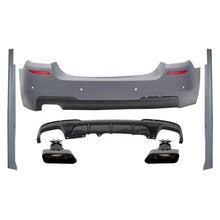 Paraurti posteriore &amp; Minigonne con diffusore e Terminali di scarico nero per BMW Serie 5 F10 (2011-2017) M-Performance