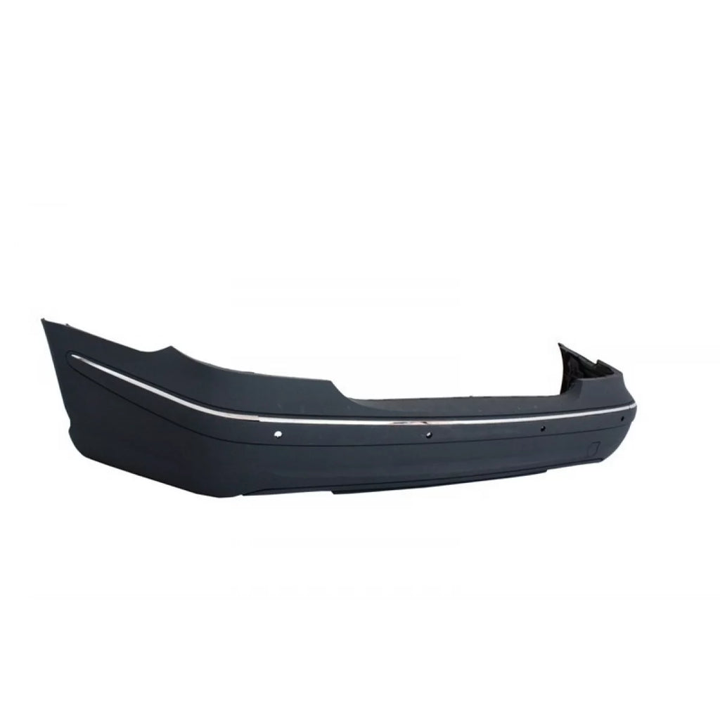 Paraurti posteriore con Minigonne per Mercedes Classe E W211 (2003-2009) con PDC