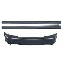 Paraurti posteriore con Minigonne per Mercedes Classe E W211 (2003-2009)