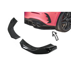 Paraurti posteriore laterale splitter alette per Mercedes Classe A W177 A35 A45 hatchback (2018 e successivi) Nero