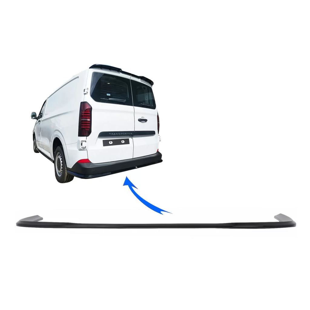 Paraurti posteriore Splitter per Ford Transit Custom Mk2 / Tourneo Mk2 (2023-) / VW T7 (senza Mudflaps)