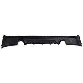 Paraurti posteriore Spoiler Valance diffusore Doppia uscita per singolo scarico per BMW Serie 2 F22 F23 (2013-) lucido