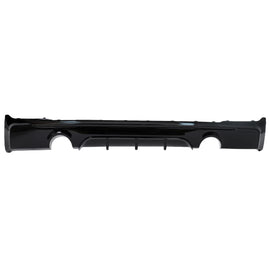 Paraurti posteriore Spoiler Valance diffusore Doppia uscita per singolo scarico per BMW Serie 2 F22 F23 (2013-) lucido