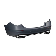 Paraurti posteriore tipo S63 per Mercedes Classe S W223 dal 2020 con cromato terminali