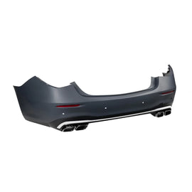Paraurti posteriore tipo S63 per Mercedes Classe S W223 dal 2020 con cromato terminali