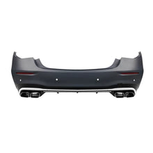 Paraurti posteriore tipo S63 per Mercedes Classe S W223 dal 2020 con cromato terminali