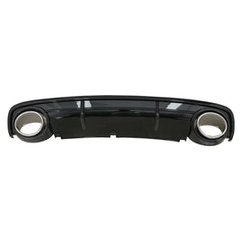 Diffusore paraurti posteriore per Audi A6 C6 4F (2004-2008) berlina Avant RS design nero