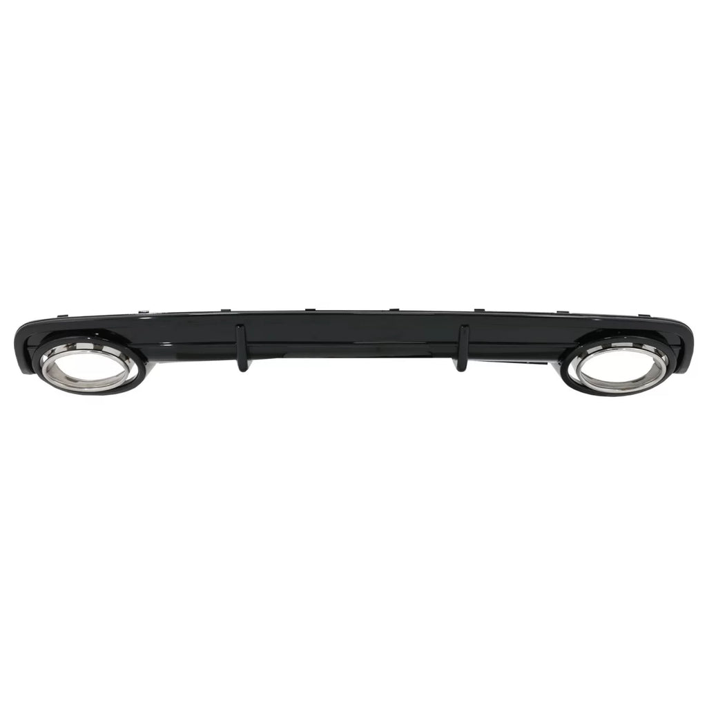Diffusore paraurti posteriore per Audi A6 C6 4F (2004-2008) berlina Avant RS design nero