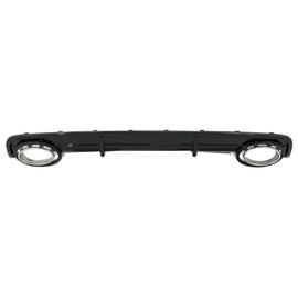 Diffusore paraurti posteriore per Audi A6 C6 4F (2004-2008) berlina Avant RS design nero
