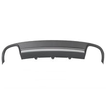 Carica l'immagine nel visualizzatore di Gallery, Diffusore paraurti posteriore e Terminali di scarico con LED fanali posteriori dinamico nero/fumé per AUDI A4 B8 8K