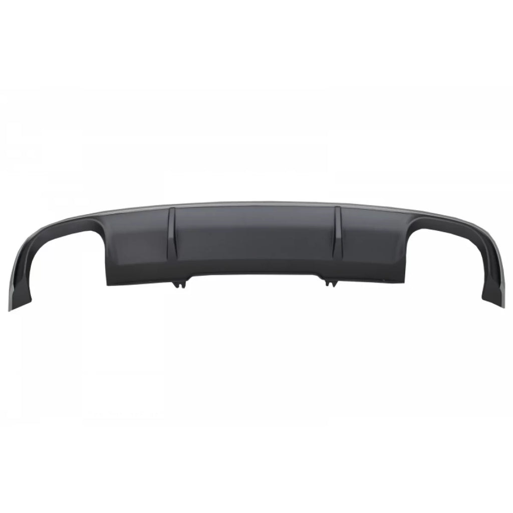 Diffusore paraurti posteriore per Audi A4 B9 8W berlina Avant (2016-2018) con Terminali di scarico posteriore tubi