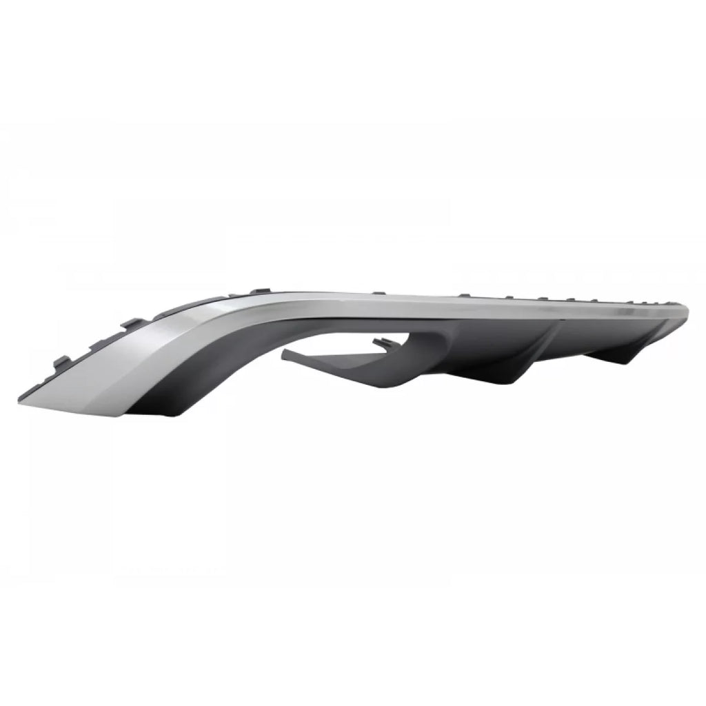 Diffusore paraurti posteriore per Audi A4 B9 8W berlina/Avant (2016-2018) con Terminali di scarico posteriore tubi S4